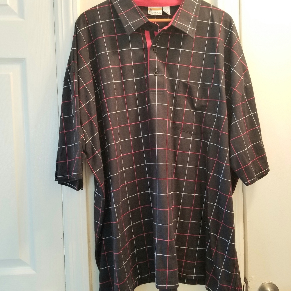 London Fog Big And Tall Polo Shirt Size 4X